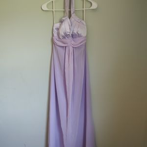 Halter top form dress